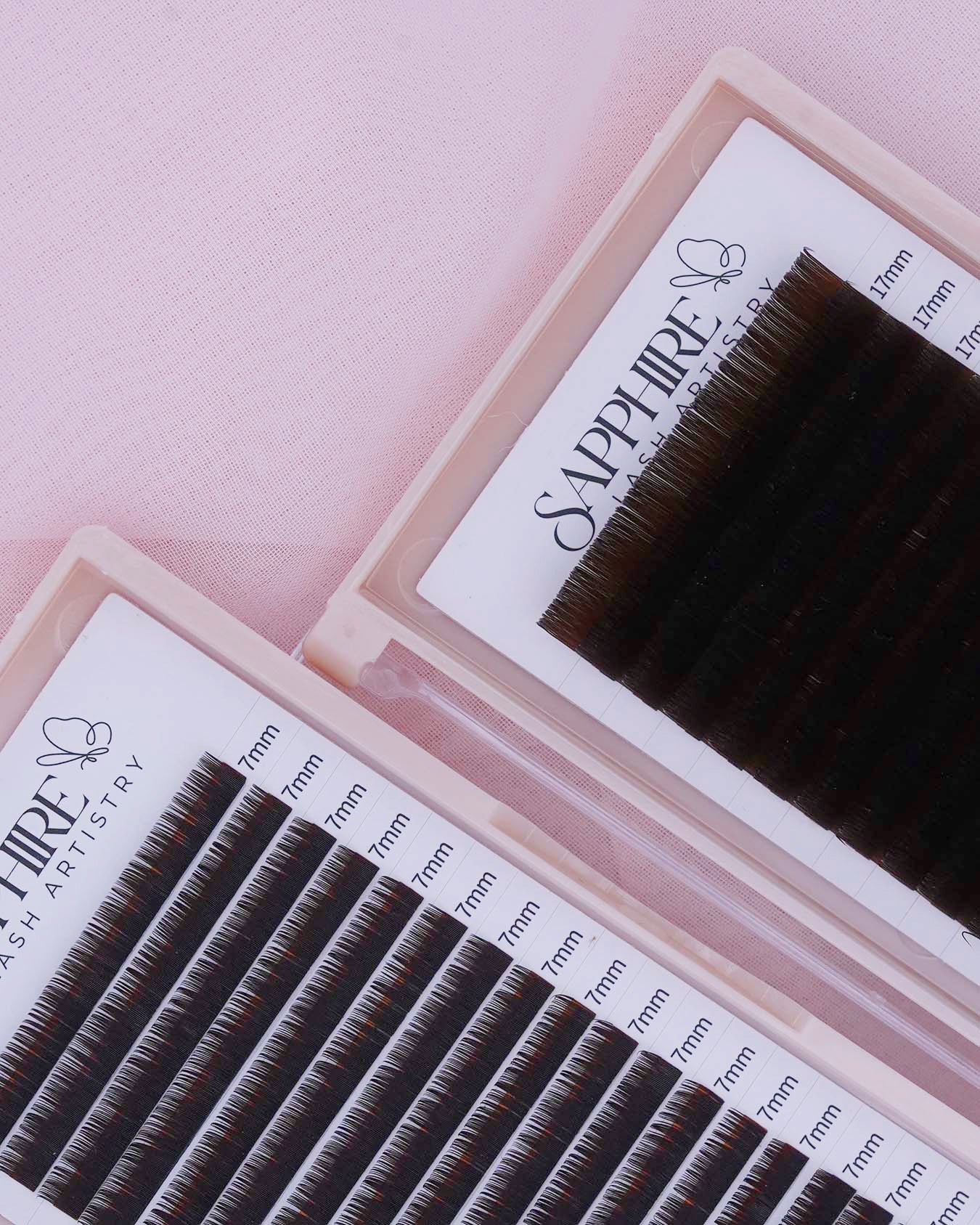 Dark Brown Lashes - NEW!