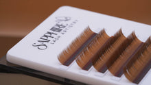 Load image into Gallery viewer, Light Brown Lash Trays - NEW!
