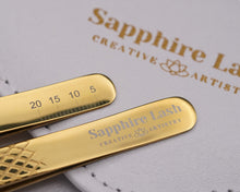 Load image into Gallery viewer, Angled Precision Tweezer (Gold)
